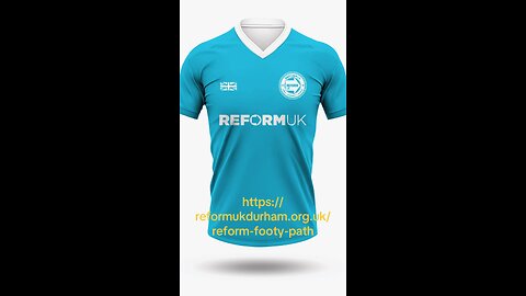 "⚽️✨ Want to score some serious style points? We're giving away a FREE Reform UK footy top