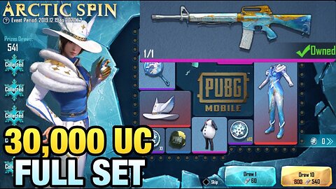 SPENDING 30.000 UC FOR ARCTIC SET | PUBG MOBILE TACAZ