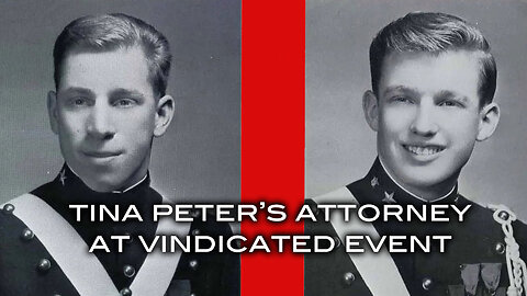 Tina Peter's Attorney At VINDICATED Event