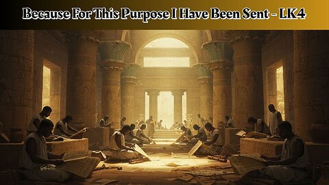 Because For This Purpose I Have Been Sent - LK4
