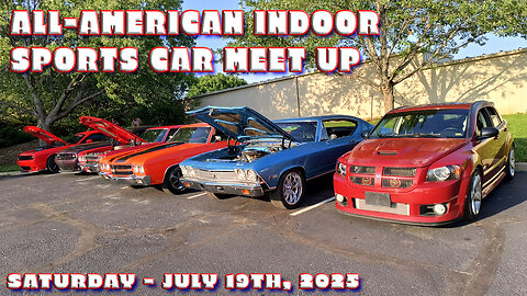 All-American Indoor Sports Car Meet UP - July 19th, 2025