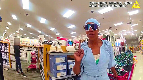 Entitled Shoplifter Bites Officer During Chaotic Arrest | Bodycam