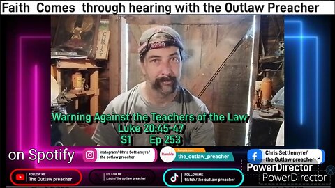 Warning Against the Teachers of the Law Luke 20:45-47 S1 Ep 253