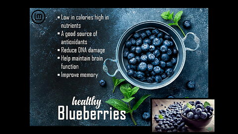 Blueberries: The Health Benefits