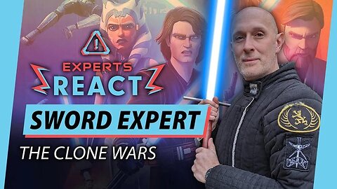 Sword Expert Reacts To Star Wars - Clone Wars Animated Series _ Lightsaber Fights