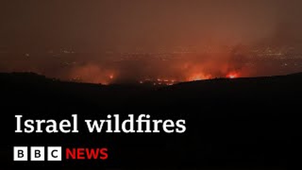 Israel Battles Worst Wildfires In History Of Nation