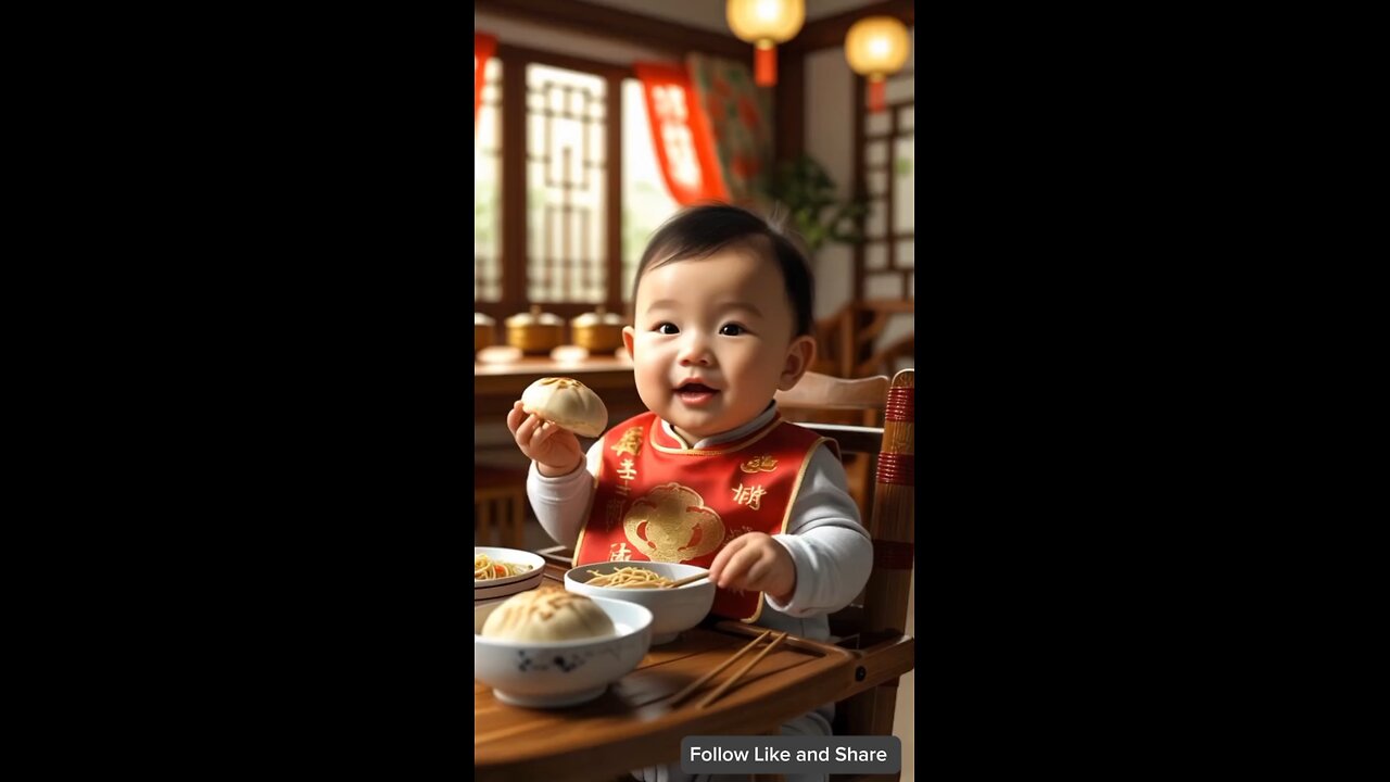 eating food