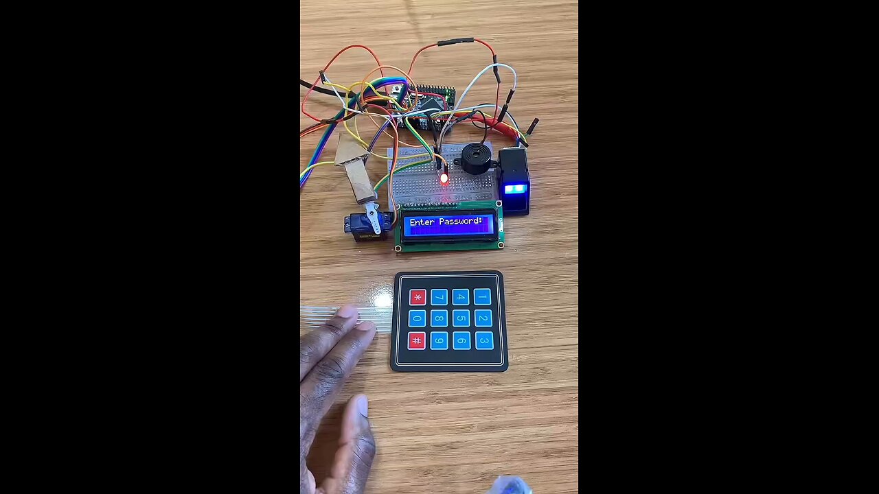 DIY Fingerprint Lock Gadget 🔐 | Smart Security Idea