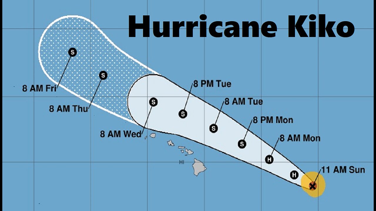 Hurricane Kiko Approaches Hawaii - Blood Vessels Found in T. rex Bones - Crestone Energy Fair