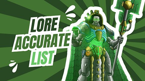 Building The Infinite & The Divine Army | Lore-Accurate Necrons for Warhammer 40k