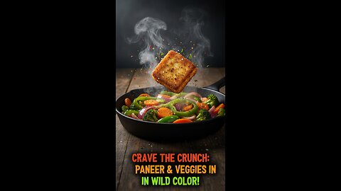 "Fried Paneer with Veggies: Quick, Healthy & Flavorful Protein Recipe"