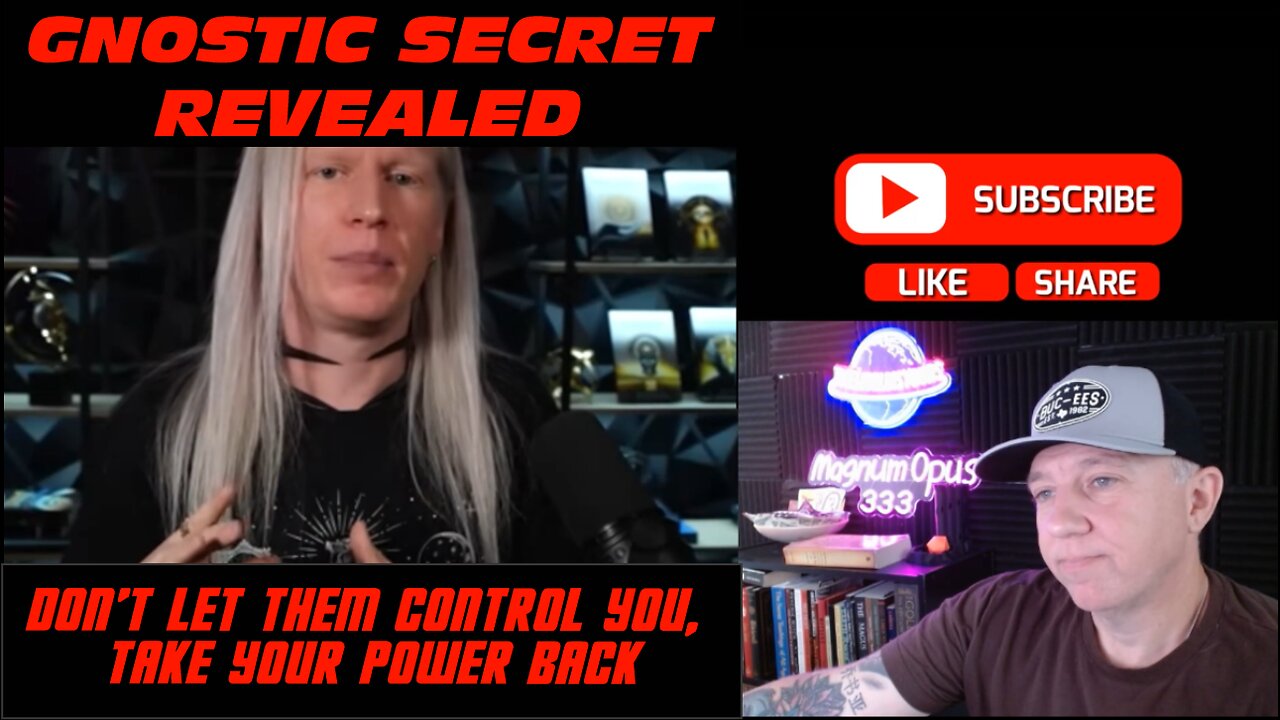 Gnostic Secret Revealed. Don't let them control you anymore!!!! TAKE BACK YOUR POWER!!!!