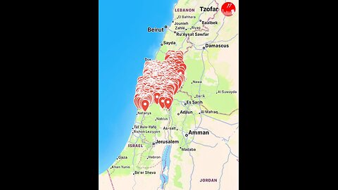Aerial footage of the destruction in Beit Yam,