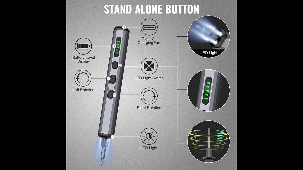 This Magnetic Screwdriver Clicks