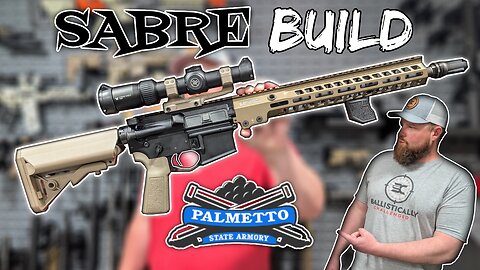 Sabre AR-15 build with all the goodies!!