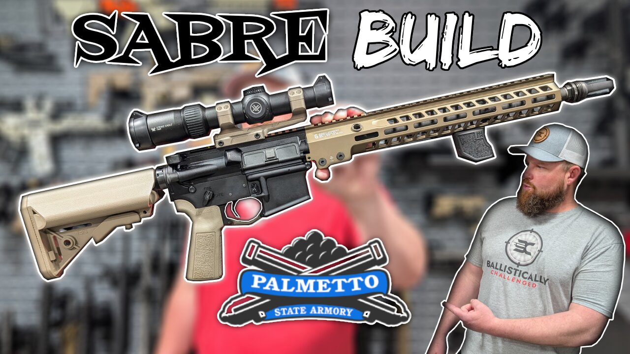 Sabre AR-15 build with all the goodies!!