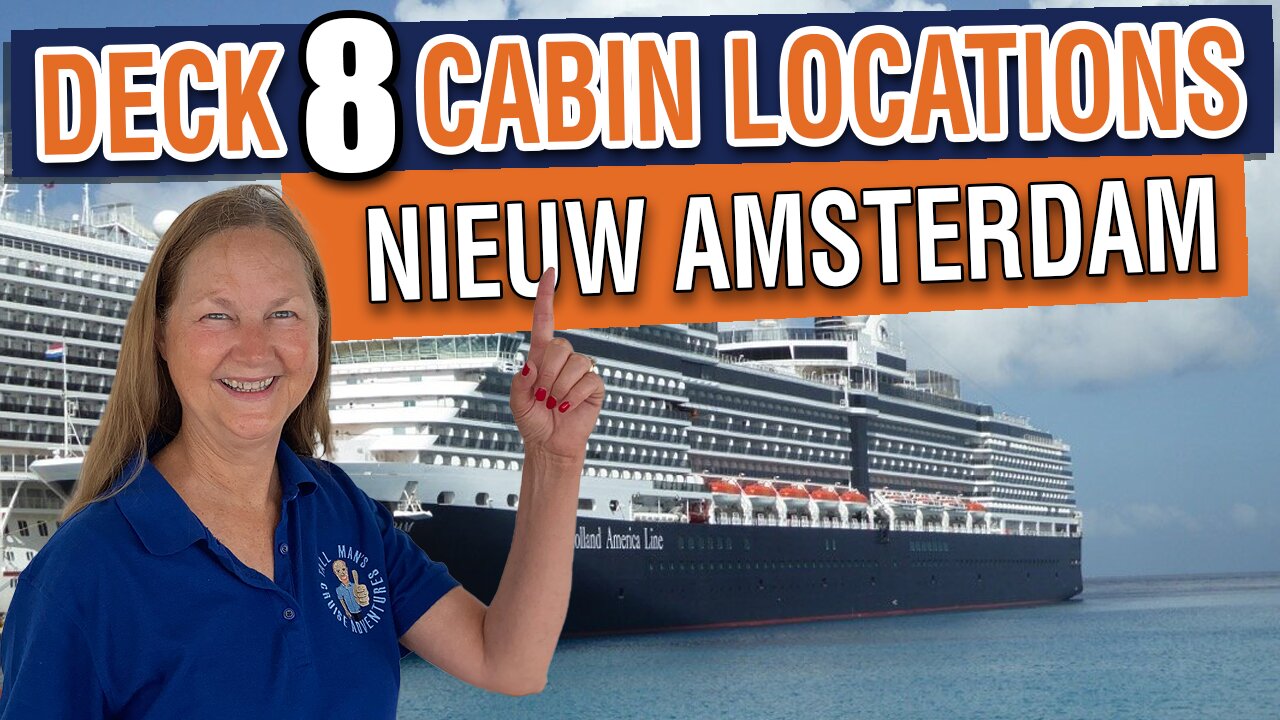 Can You Find Your Cabin on Nieuw Amsterdam Deck 8?