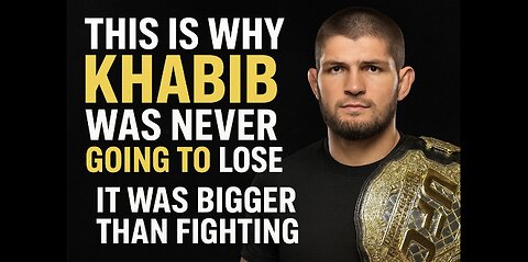This Is Why Khabib Was Never Going to Lose