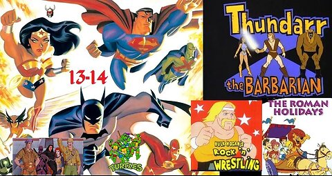 Saturday Cartoons Noon-ish Eastern