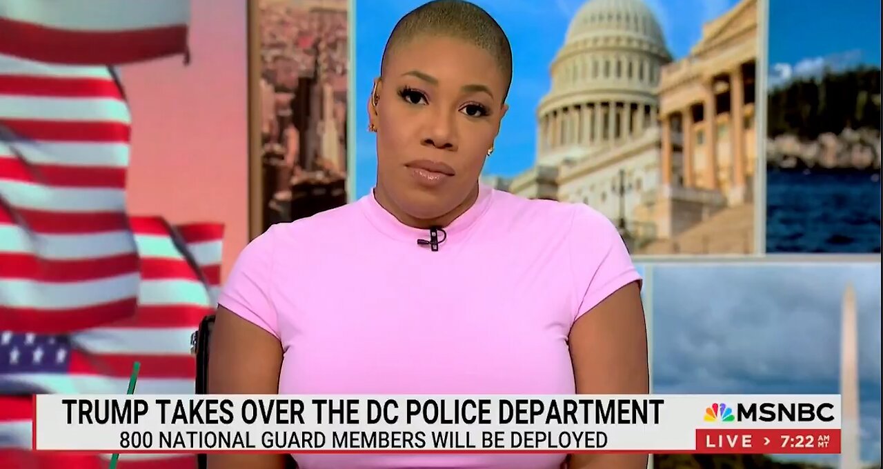 MSNBC Host Doesn't Believe Police Make Streets Safer...