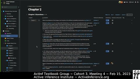 ActInf Textbook Group ~ Cohort 3 ~ Meeting 4 (Chapter 2, part 1)