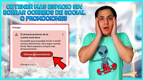 Como LIBERAR ESPACIO en mi Cuenta GMAIL y RECUPERAR ESPACIO 📩 (Obtener mas ALMACENAMIENTO en GMAIL)