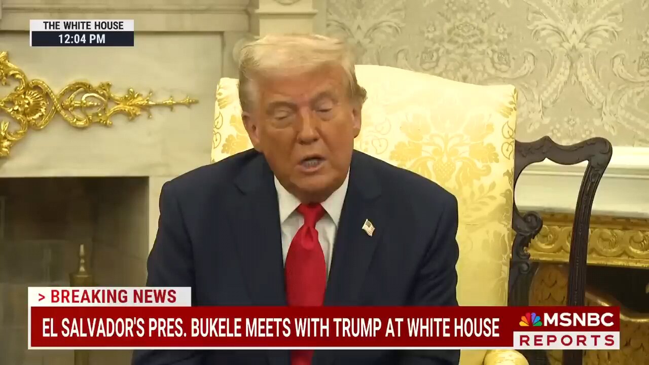 President Trump told reporters his administration is exploring the option of deporting U.S.
