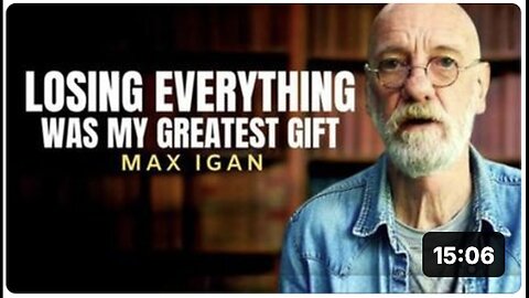 "Max Igan: The Universe Had A Larger Plan For Me"