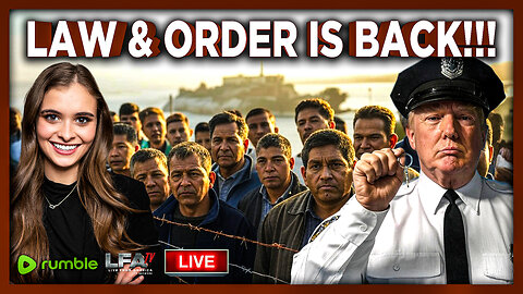 LAW & ORDER IS BACK!!! | LIVE WITH HANNAH FAULKNER 5.6.25 3PM