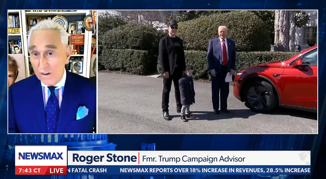 Is Elon Musk Rejoining the MAGA Band? | Roger Stone on Newsmax
