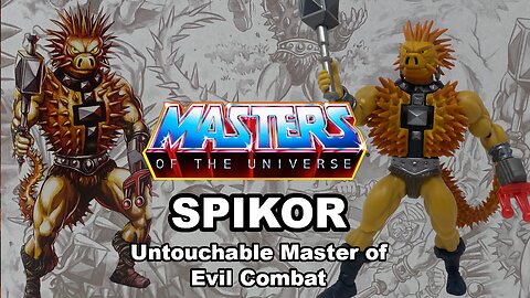 Spikor - Masters of The Universe Origins - Sketchbook Series - Unboxing & Review
