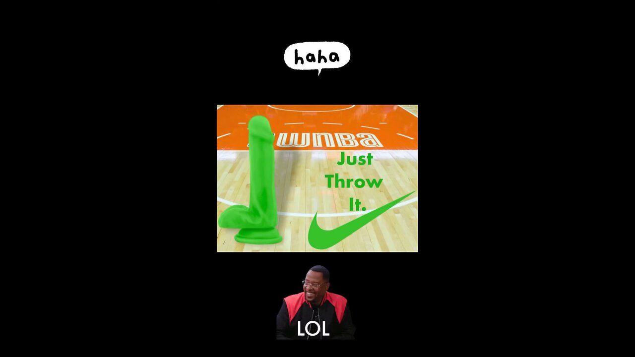 THEY KEEP THROWING GREEN DILDOS ON THE COURT DURING GAMES