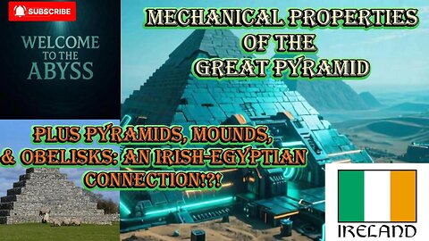 Mechanical Properties of the Great Pyramid | Irish-Egyptian Connection?!? The Follies of Ireland