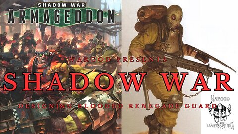 Wargod's creations: The Blooded Warhammer 40K Shadow War Armageddon