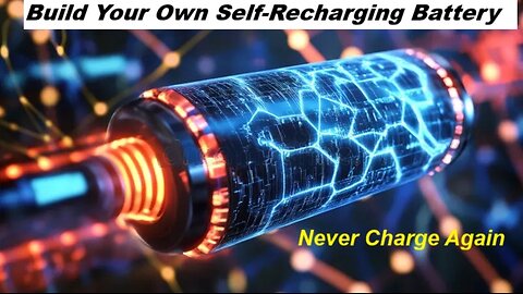 Never Charge Again Battery Aero Re Gen BUILD your DIY Science