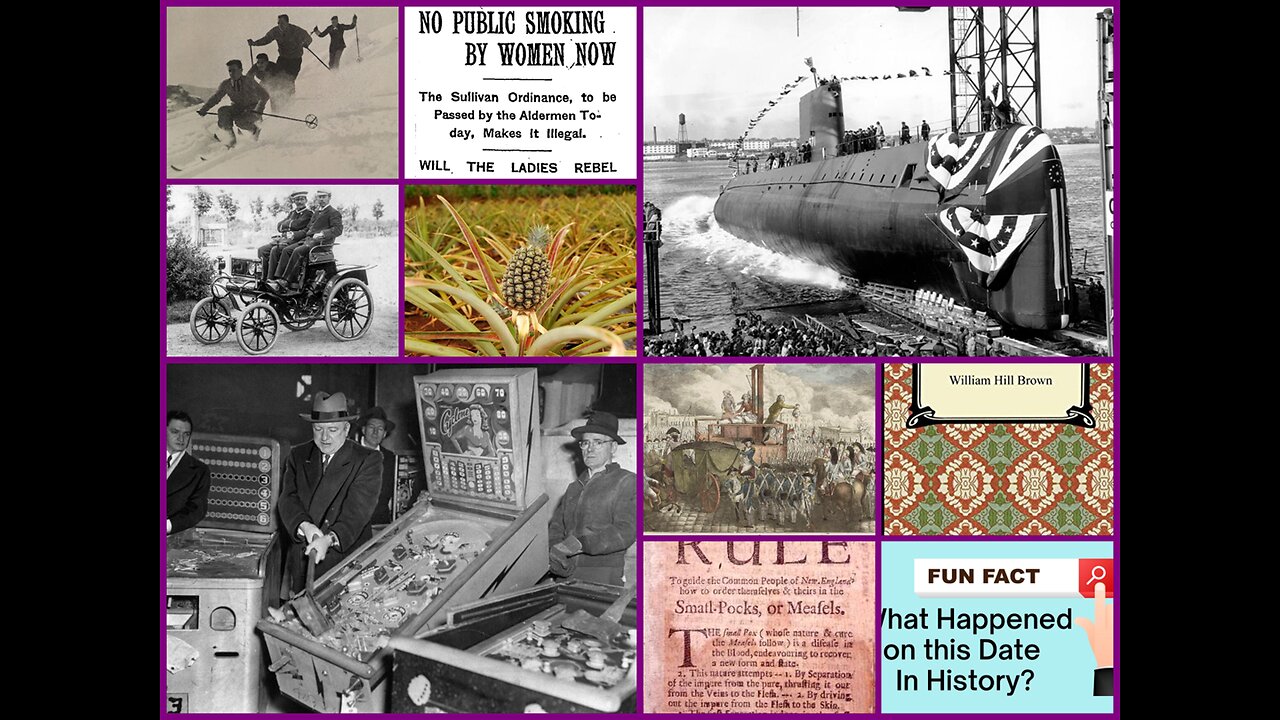 THIS DATE IN HISTORY - First U.S. Novel, Pineapples, Fumbled Nuke AND MORE! 01-24-2026