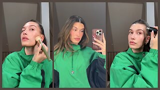 Hailey Bieber’s Everyday Makeup Routine – Step by Step! 🌟