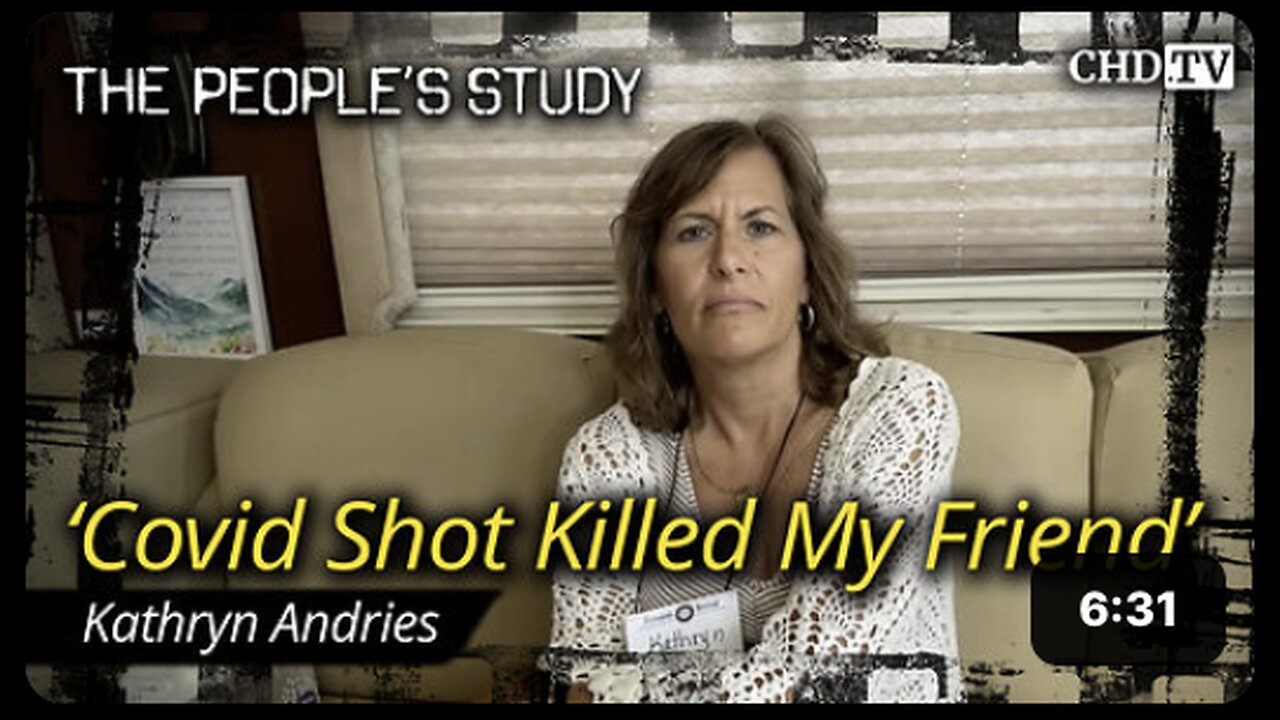 ‘Covid Shot Killed My Friend’