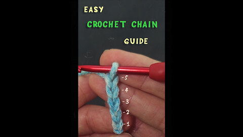 how to CROCHET CHAIN