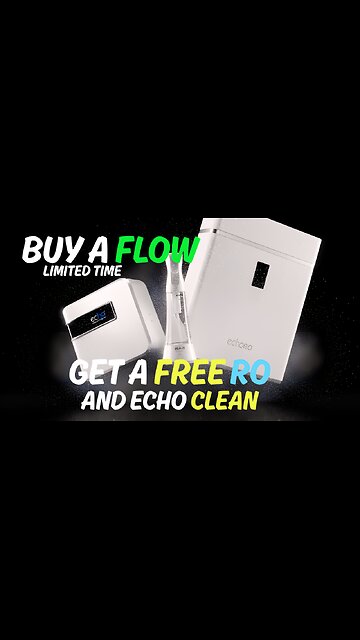 Last Chance: Hydrogen Water Bundle—Buy FLOW, Get RO & CLEAN FREE