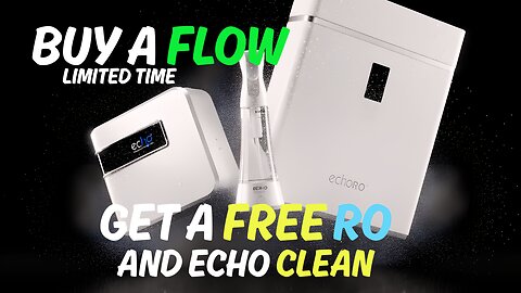 Last Chance: Hydrogen Water Bundle—Buy FLOW, Get RO & CLEAN FREE