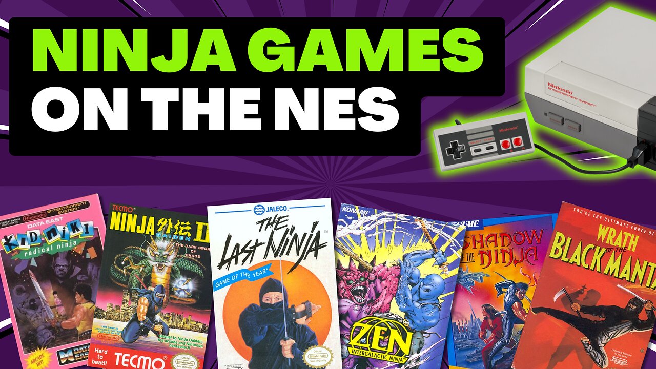 SNEAK ATTACK! All the NES Ninja Games!