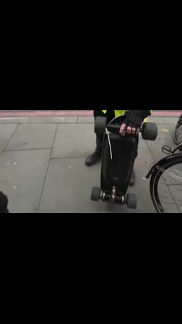 Do you have a license for that skateboard?