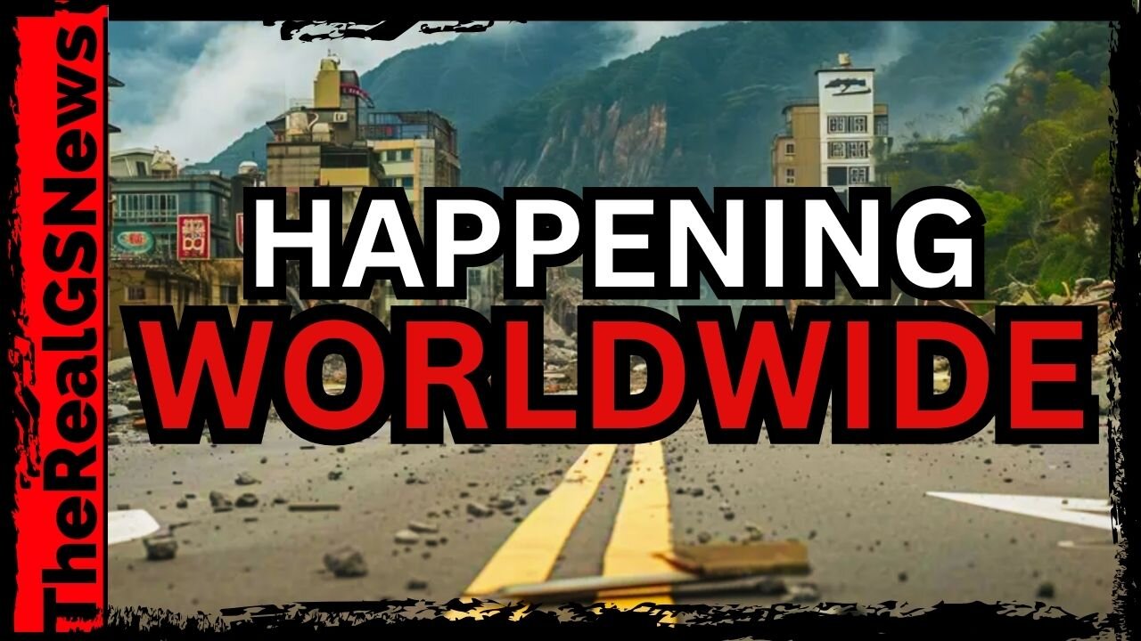 🚨 BREAKING: Multiple strong earthquakes hit countries across the world today