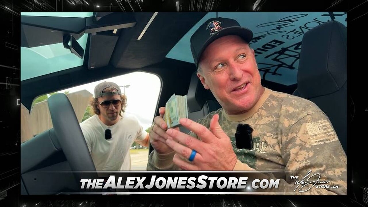 BREAKING: The Alex Jones Store 4th Raffle Winner Announced— Given Alex Jones