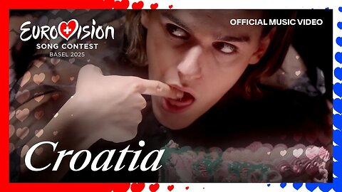 Marko Bošnjak - Poison Cake | Croatia 🇭🇷 | Official Music Video | #Eurovision2025