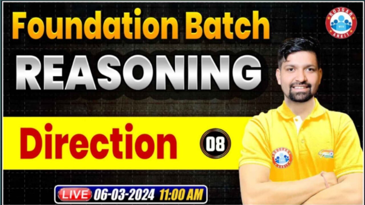 REASONING CLASS#11 DIRECTION TEST PART-8