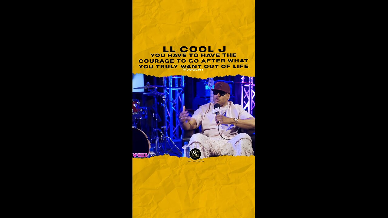 @llcoolj You have to have the courage to go after what you truly want out life