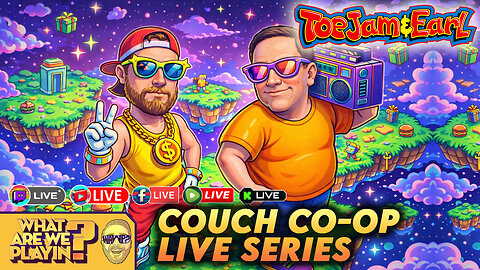 Time To Sneak Up On Santa | Toejam & Earl with Harry #toejamandearl #gaming #videogames