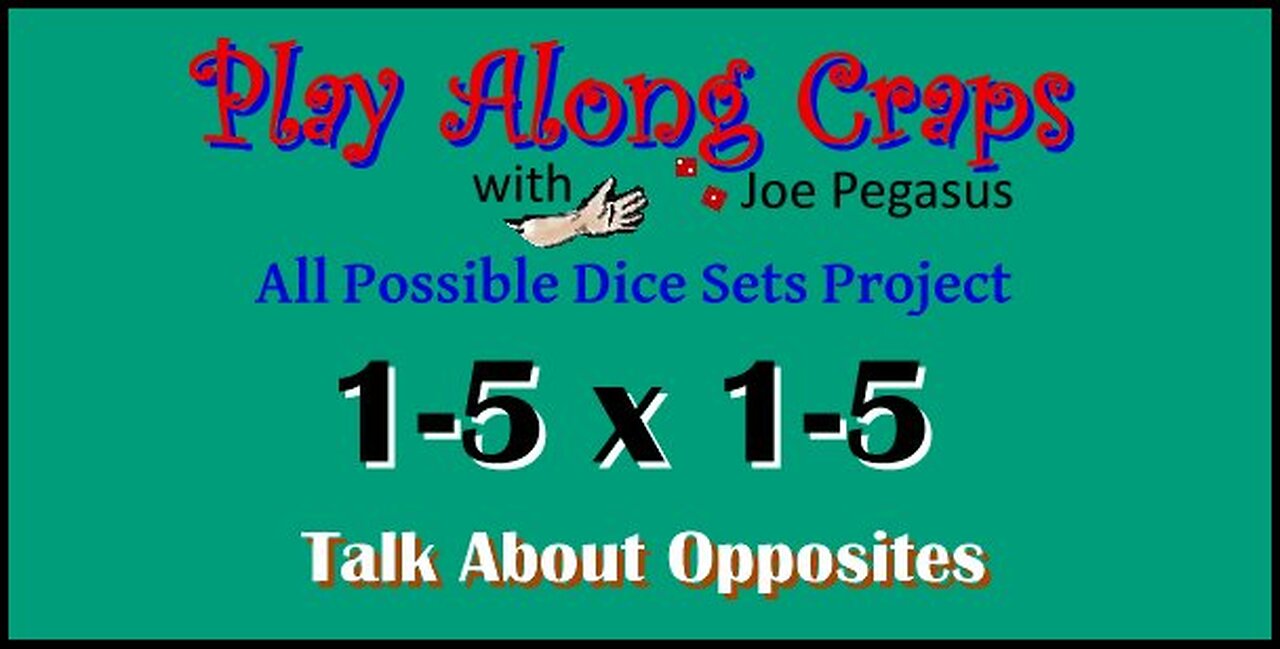 1.5 x 1.5 Dice Set On hard Table